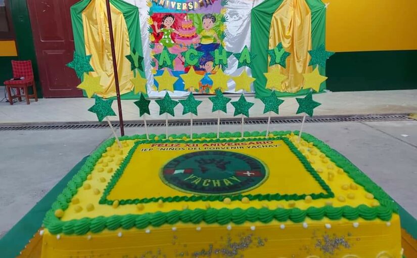 Unsere Primarschule Yachay feiert ihr 12. Jubiläum